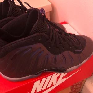 Purple nike foamposites